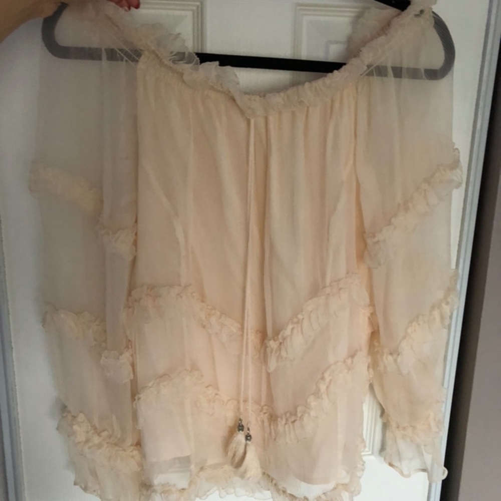 Love sam Blush Sadie silk off shoulder - Picture 4 of 7